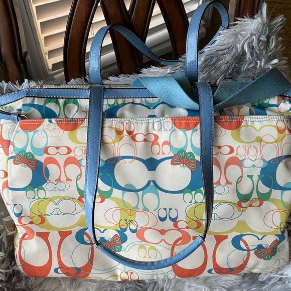 Coach Diaper Bag - Picture 1 of 4